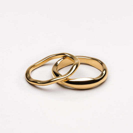 "Gemini" Stackable Rings - Veska 